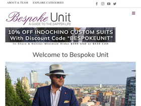 'bespokeunit.com' screenshot