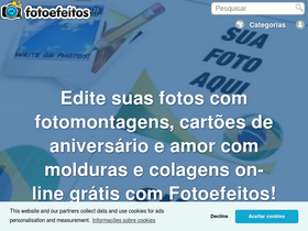 'fotoefeitos.com' screenshot