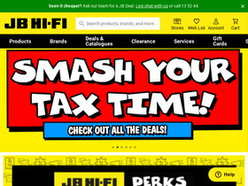 'jbhifi.com.au' screenshot