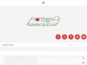 'northernhomestead.com' screenshot