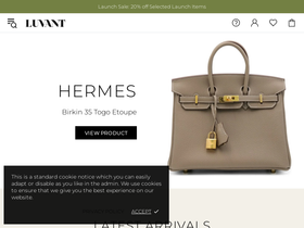luvant.co.za homepage screenshot