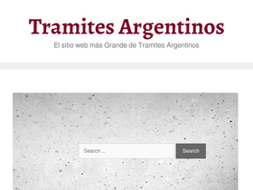 'todotramites.com.ar' screenshot