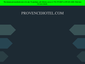 provencehotel.com