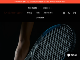 mistringer.com homepage screenshot