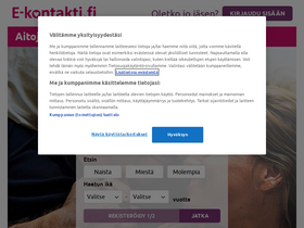 'e-kontakti.fi' screenshot