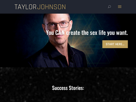 'taylorjohnson.life' screenshot