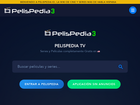 'pelispedia.io' screenshot