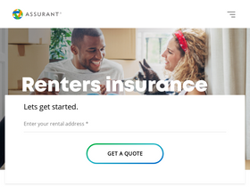 'assurantrenters.com' screenshot