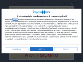 'imperianews.it' screenshot