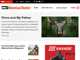 'americanhunter.org' screenshot
