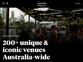 'ausvenueco.com.au' screenshot