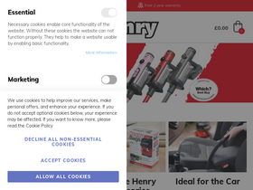 'myhenry.com' screenshot