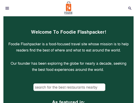 'foodieflashpacker.com' screenshot