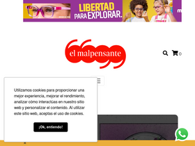 'elmalpensante.com' screenshot