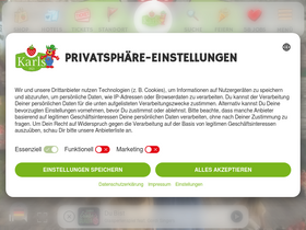 'karls.de' screenshot