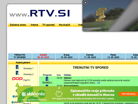 'rtv.si' screenshot