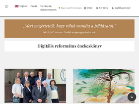 'reformatus.hu' screenshot
