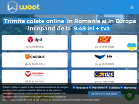 'woot.ro' screenshot