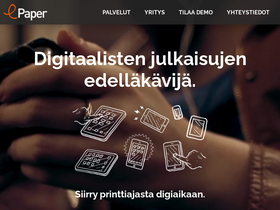 'epaper.fi' screenshot