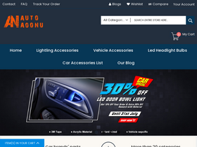 'aoonuauto.com' screenshot