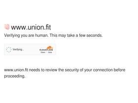 'union.fit' screenshot