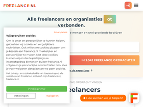 'freelance.nl' screenshot