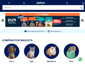 'petco.cl' screenshot