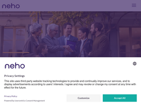 'neho.ch' screenshot