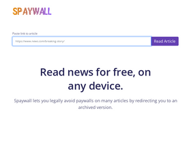 'spaywall.com' screenshot