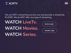 'xcip.tv' screenshot