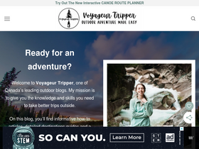 'voyageurtripper.com' screenshot