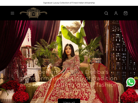 aaliyadeeba.com homepage screenshot