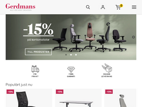 'gerdmans.se' screenshot