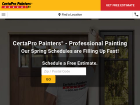 'certapro.com' screenshot