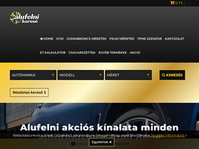 'alufelnikereso.net' screenshot