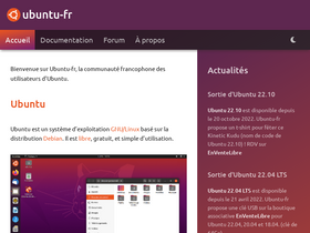 'ubuntu-fr.org' screenshot