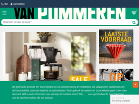 Fa. Van Pommeren homepage screenshot