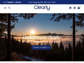 Clearly website screenshot