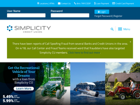 'simplicity.coop' screenshot