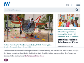 'iwkoeln.de' screenshot