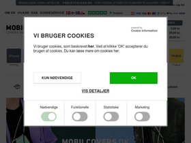 'mobilcovers.dk' screenshot
