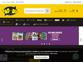 'comix.com.br' screenshot