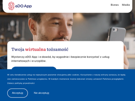 'edoapp.pl' screenshot