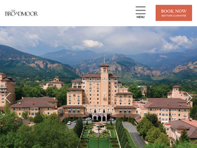 'broadmoor.com' screenshot