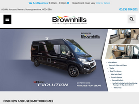 'brownhills.co.uk' screenshot