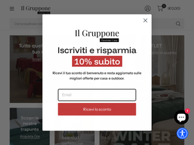 Ilgruppone homepage screenshot