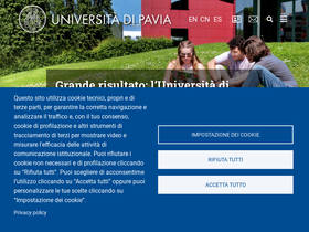 'unipv.it' screenshot