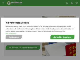 'leitermann.de' screenshot