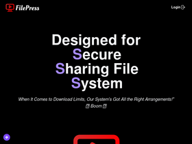 'filepress.online' screenshot