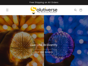 solutiverse.com homepage screenshot